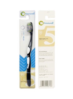 Sensiwell Soft Tooth Brush 601 Black Toothbrush