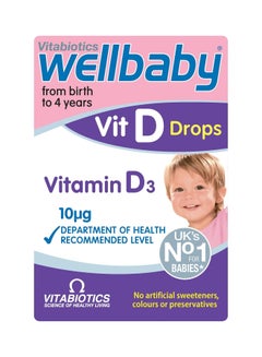 Vitabiotics Wellbaby Vitamin D Drops
