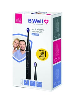 B.Well Sonic Electric Toothbrush, Black, PRO 850