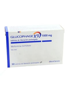 Merck Glucophage Xr 1000Mg Tablets - 30 Count