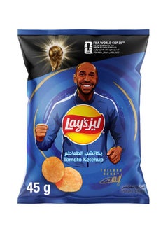 Lay's رقائق بطاطس بنكهة الكاتشب