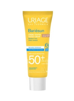 Uriage Bariesun Water Resistant Tinted Facial Sunscreen SPF50+, Golden Tint