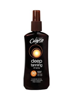 Calypso Water Resistant Deep Tanning Oil Spray Spf30