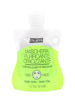 Pupa Purifying Mattifying Face Mask With Green Clay