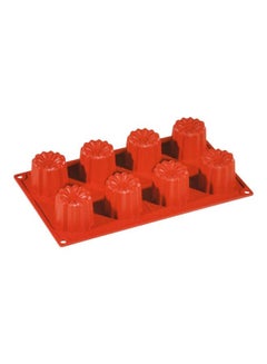 Paderno Silicone Canele Mold, Red