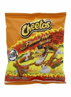 Cheetos Crunchy Cheese Flavoured Snacks, Flamin' Hot
