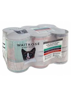 Waitrose Cat Meat Selection In Jelly, Pack Of 6