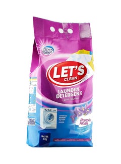 Let's Clean Auto Purple Rose Detergent Powder