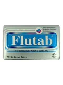 Flutab Cold And Flutablets, 20 Pcs