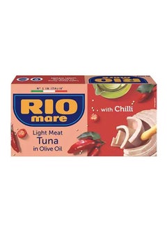 Rio Mare Mare Light Meat Tuna In Olive Oil With Chili, Pack Of 2