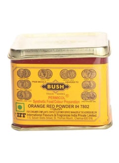Bush Orange Red Food Colour Powder