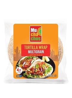 Mu Cha Chos 25 Cm Multigrain Tortilla, 4 Pcs, Spain