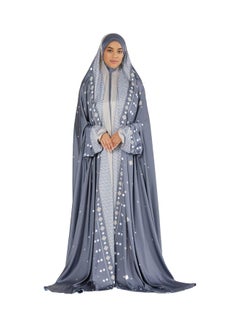 Sabr Abu Dhabi Prayer Dress, Grey, S-M