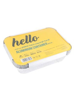 Hello Aluminium Container With Lid