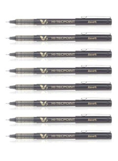 Pilot Hi-Tecpoint V7 Roller Pen, 8 Pcs