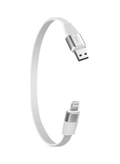 Mili iData Multifunctional Smart Store & Charge Cable, Silver, 128GB