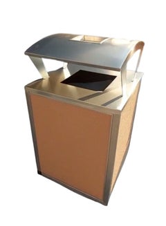 Trolley & Cart Stainless Steel Outdoor Trash Bin