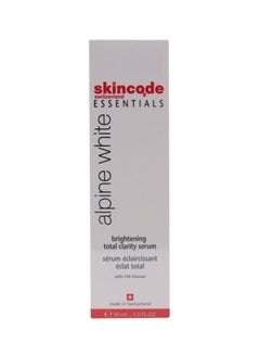 Skincode Essentials Alpine White Brightening Total Clarity Serum