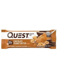 Quest Protein Bar, Chocolate Peanut Butter, Pack Of 12