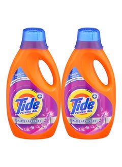 Tide Laundry Detergent Power Gel, Downy Lavender, Pack Of 2