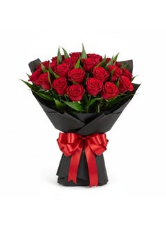 Love In Black Valentine'S Special Bouquet