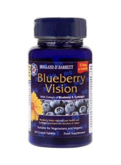 Holland & Barrett Blueberry Vision Food Supplement, 60 Tablets