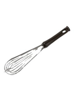 Paderno Stainless Steel Wire Whisk With Black Hanging Loop Handle