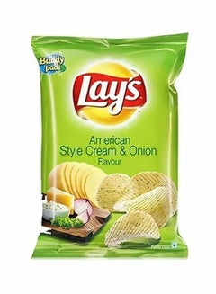 Lay's American Style Potato Chips, Cream & Onion