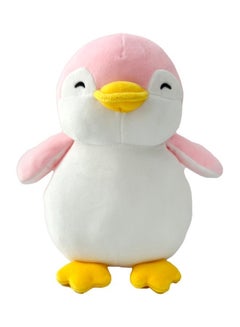 Miniso 10in. Penguin Plush Toy, Pink