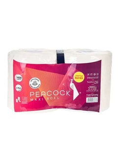 Peacock ماكسي رول، ٢ طبقة، ١٤٠٠ ورقة