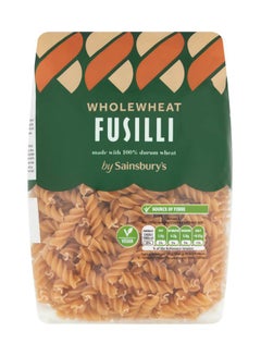 Sainsburys Wholewheat Fusilli 500g