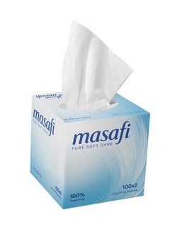 Masafi Pure Soft Care White Tissue, 2 Ply
