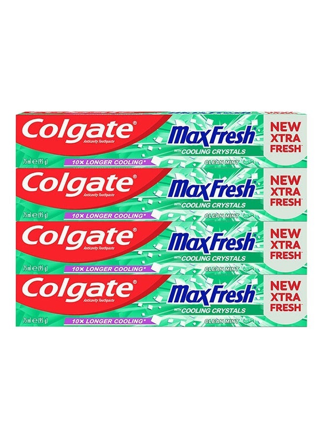 Colgate Max Fresh Clean Mint Gel Toothpaste For Fresh Breath With ...