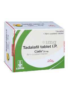 Lupin Cialis 20mg Tadalafil Tablets