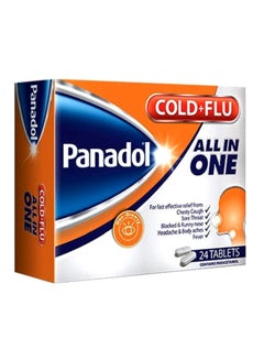 Panadol Cold & Flu All In One Tablets