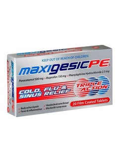 Maxigesic Pe Cold And Flu Tablets