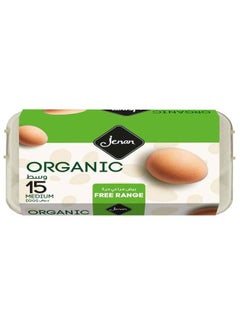 Jenan Organic Free Range Eggs, Medium White Or Brown