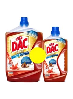 Dac منظف أرضيات مطهر، عود، عبوة من 2