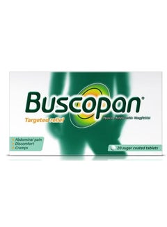 Buscopan 10 Mg Tablets, 20 Tablets