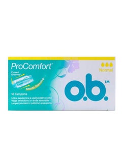 Ob ProComfort Tampons, Normal, 16 Piece