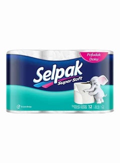 Selpak Super Soft Toilet Paper Rolls, 3 Ply