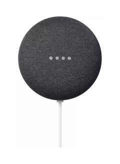 Google Nest Mini 2nd Gen Smart Speaker, Charcoal
