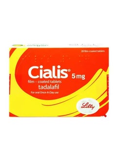 Cialis Tadalafil 5Mg Tablets, 28 Pcs