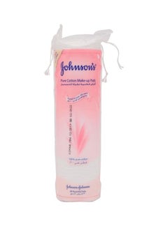 Johnson And Johnson Cotton Makeup Pads, 80 Pcs