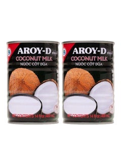Aroy-D Coconut Milk, Pack Of 2