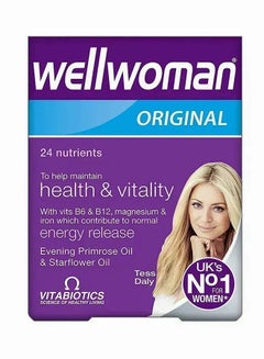 Wellwoman Health & Vitality Tablets, 24 Nutrients,  30 Pcs