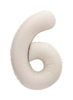 Unique Foil Balloon, Matte Nude, 6