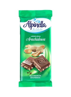 Alpinella Milk Chocolate Bar With Peanuts