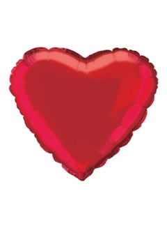 Unique Heart Foil Balloon, Red