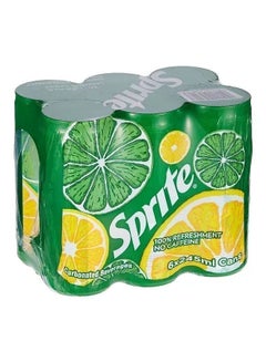 Sprite Soft Drink Can  (Pack Of 6)